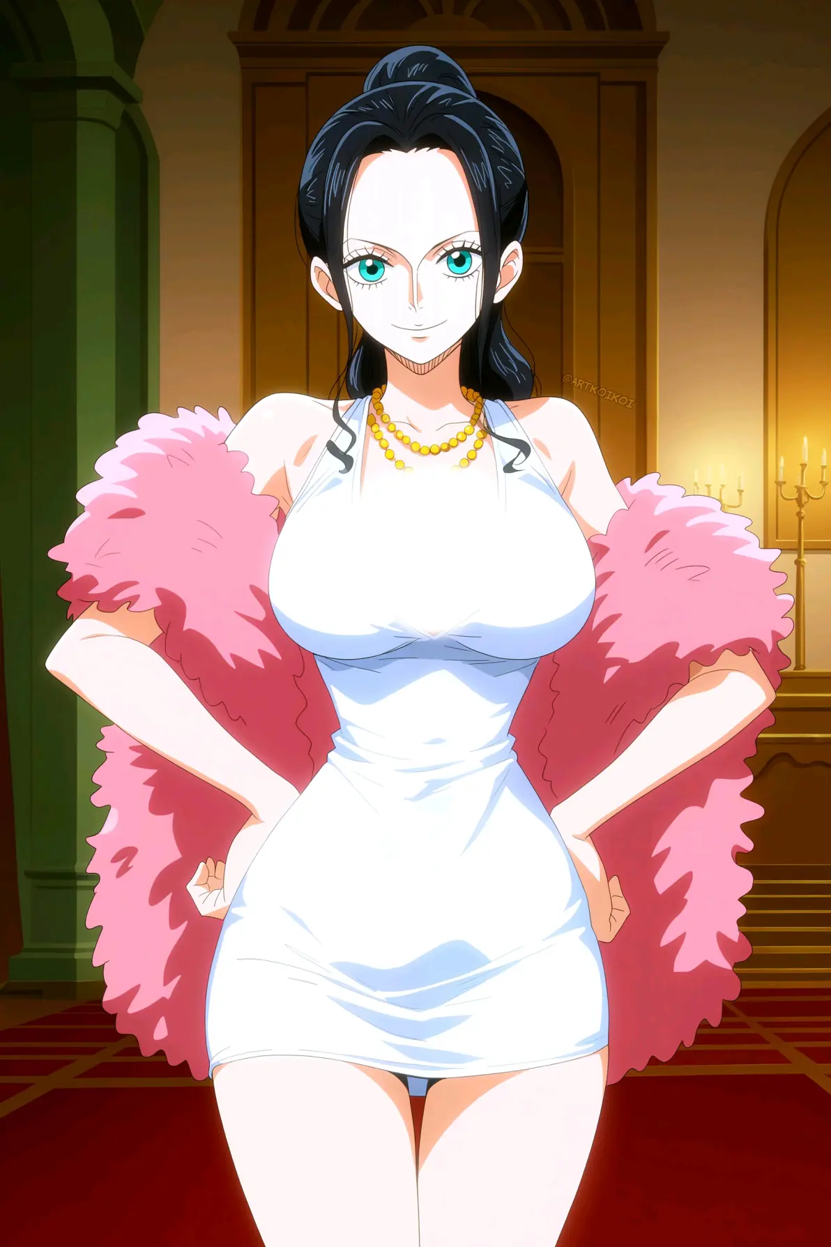 海贼王 罗宾 涩图😍