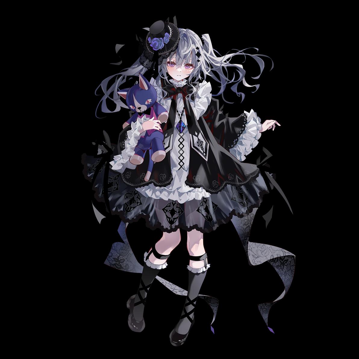 舞萌DX 7门幼年acid、liz角色立绘分享 高清透明底 - 哔哩哔哩