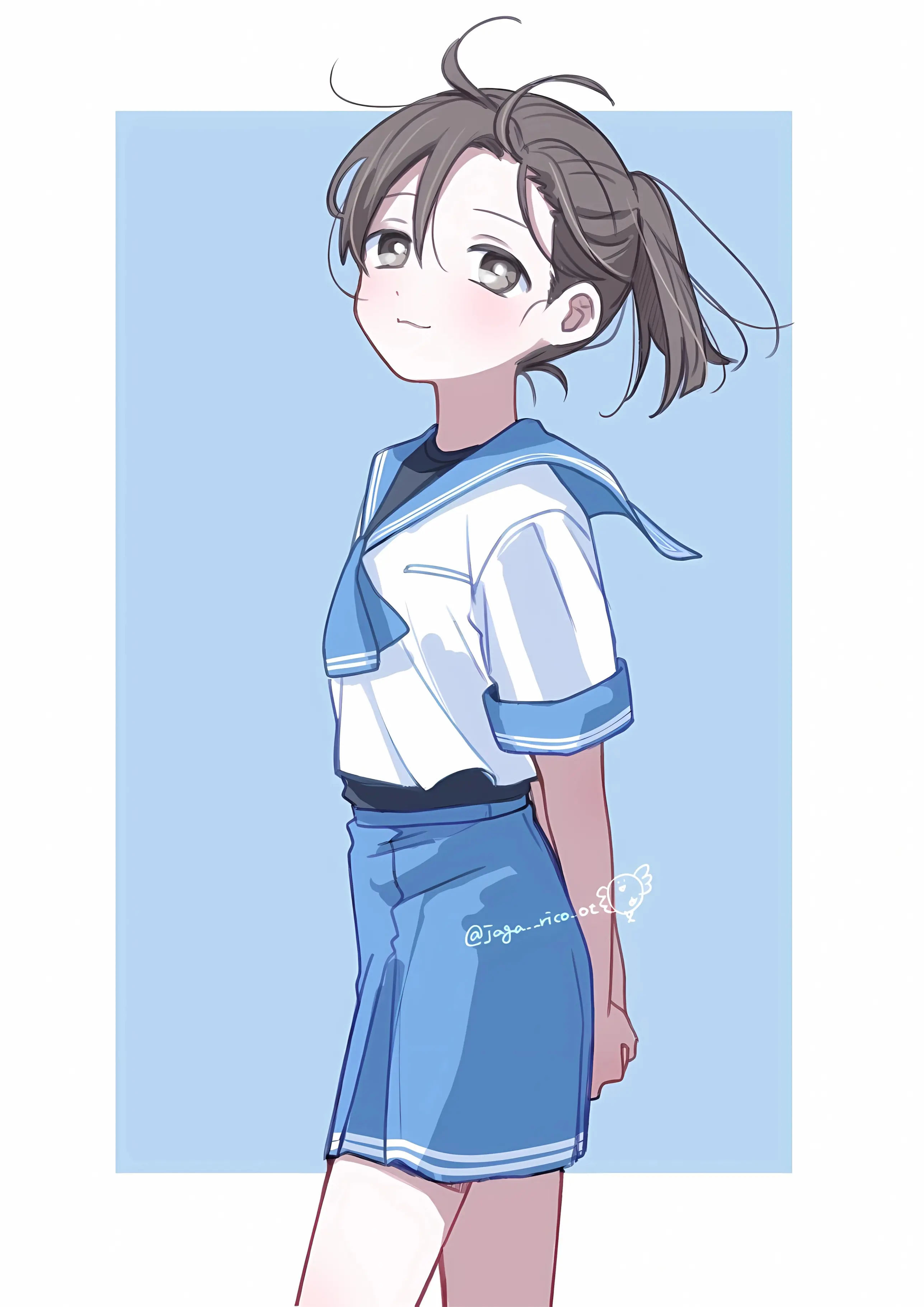 《情书与13岁女演员》作者じゃが推特图集
