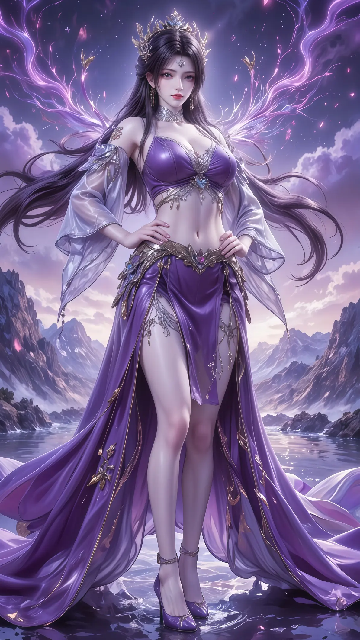 国漫女神4k超高清壁纸分享:诛仙陆雪琪,小竹峰首座!