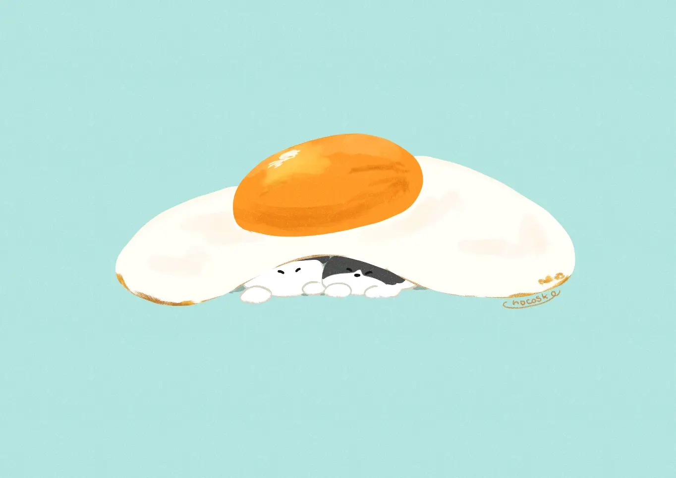 荷包蛋插画特辑    2024.07.19