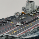 【一个月的战争】1/700 福建舰南昌舰编队