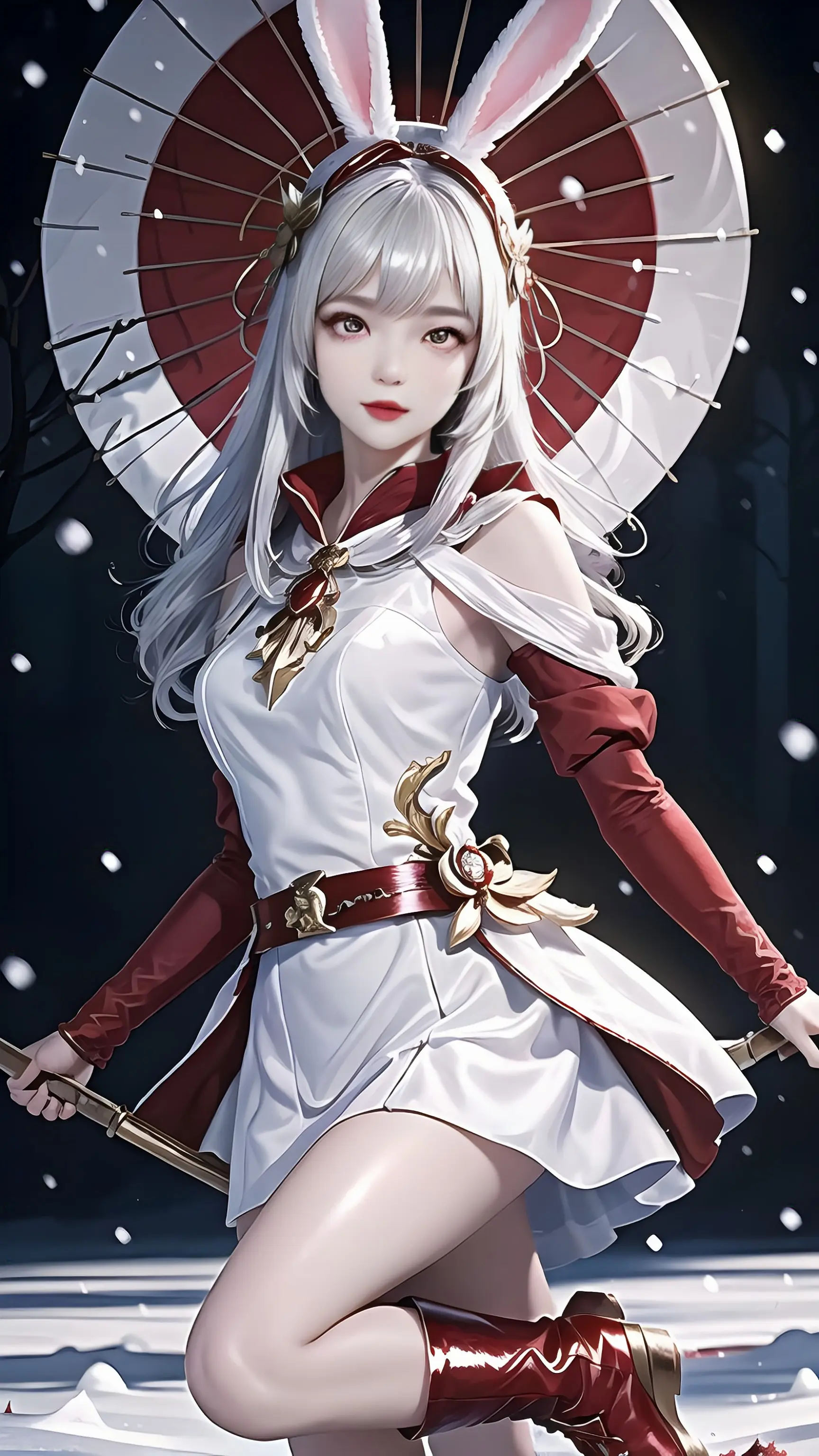 国漫王者荣耀公孙离ai图集绘画二次元手机电脑高清壁纸