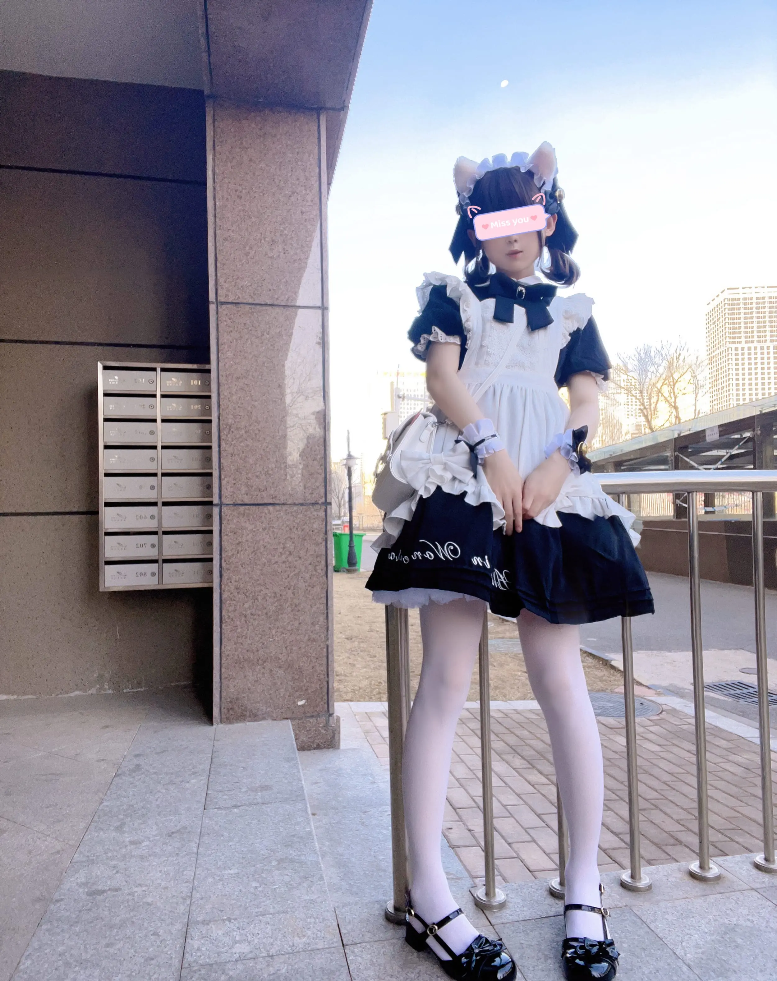 写真丨白丝奶糖酱☆ - 白丝女仆 - 哔哩哔哩