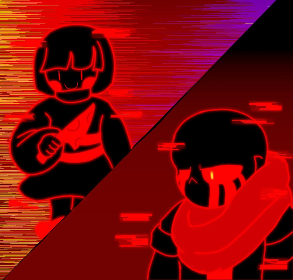 新[故障的BUG!Sans]，第三次改设 - 哔哩哔哩