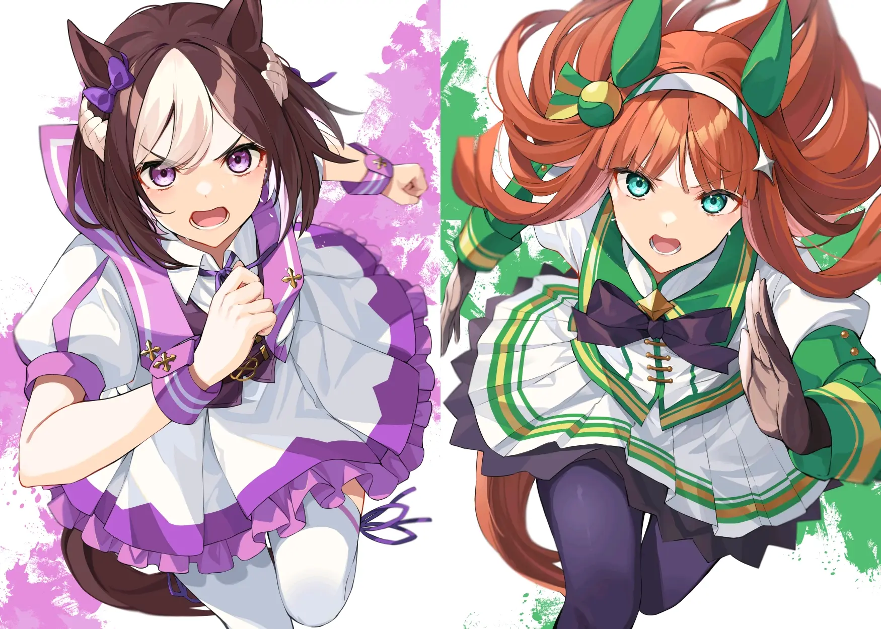 赛马娘 无声铃鹿 特别周①
