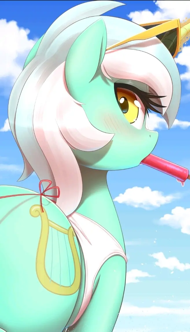 背景小马天琴心弦图集