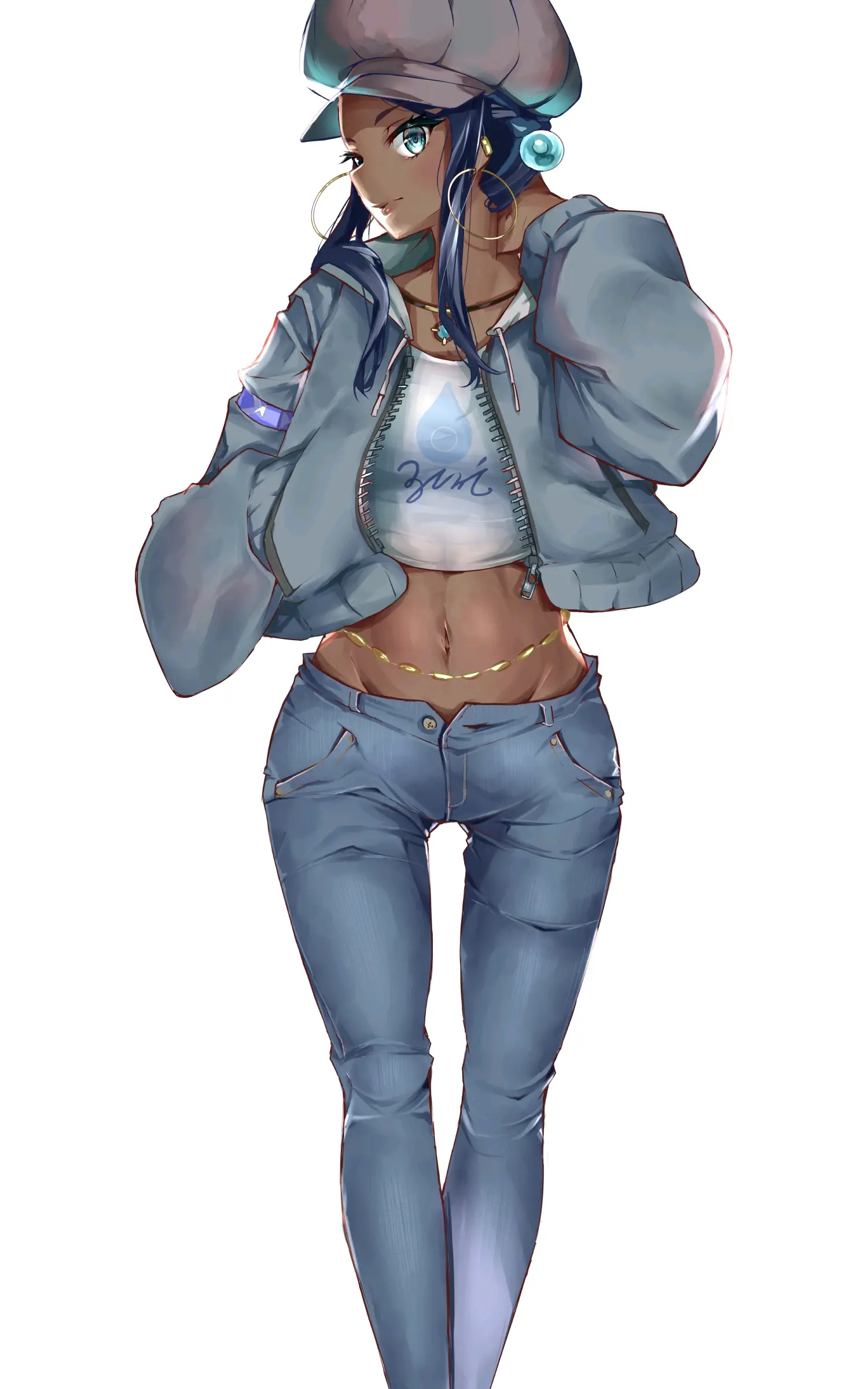 女性肚脐插画特辑
