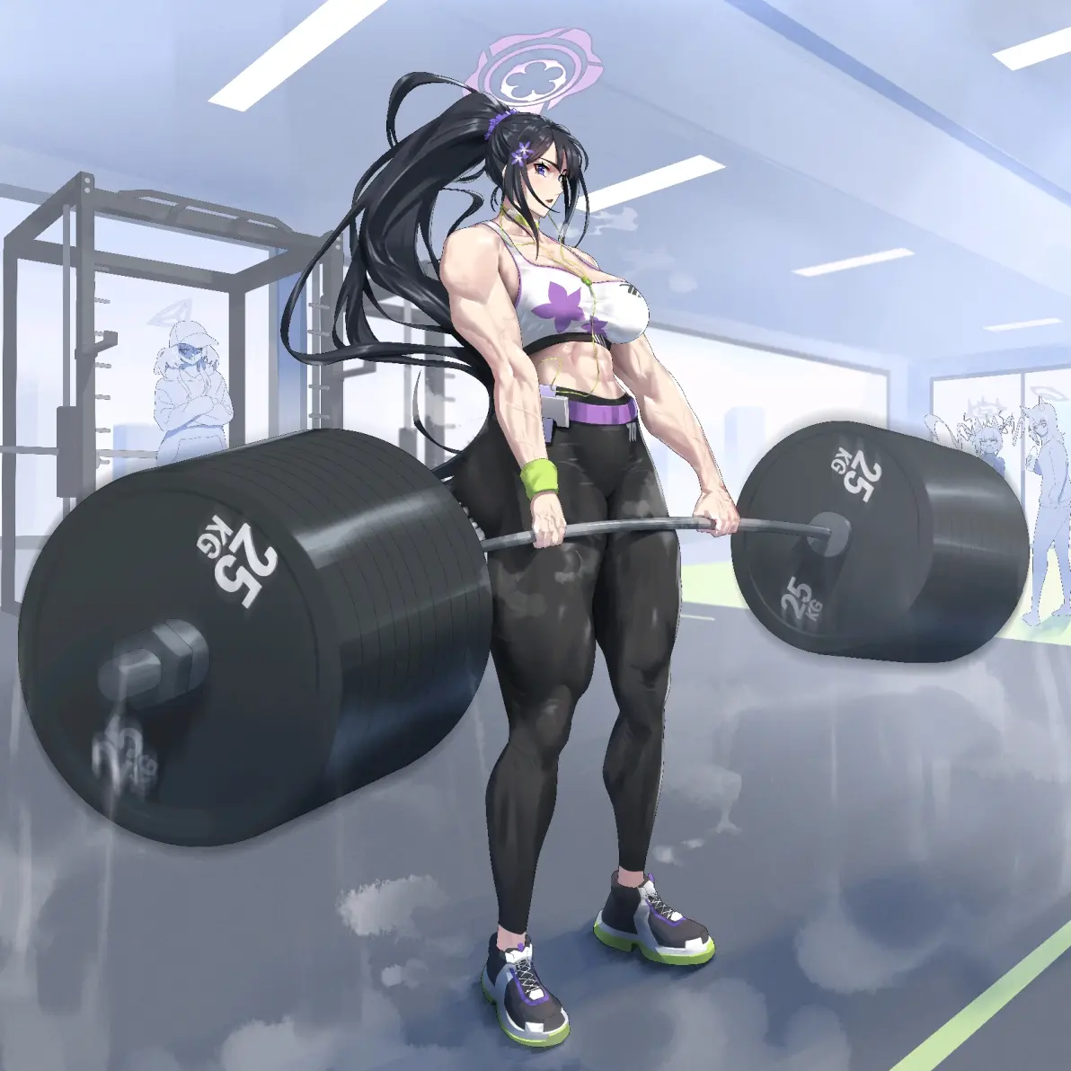 画师702_96的肌肉女