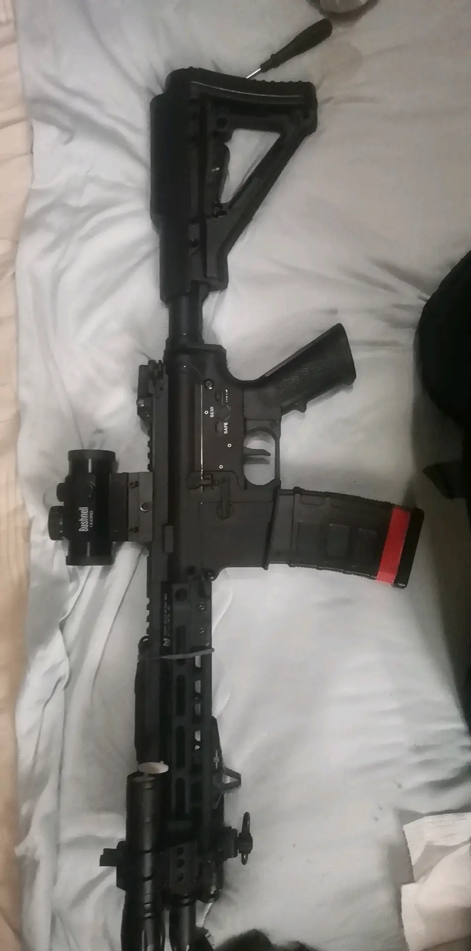 秒速大概秒25不挑食,可用蓝弹,外观有一点使用痕迹,鱼骨转接环改过