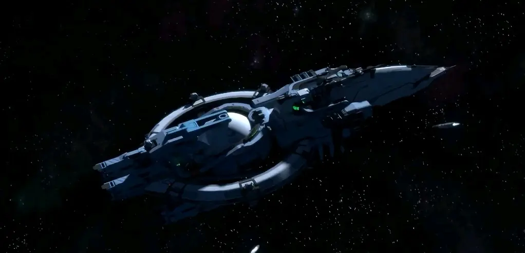 三体人类战舰图片