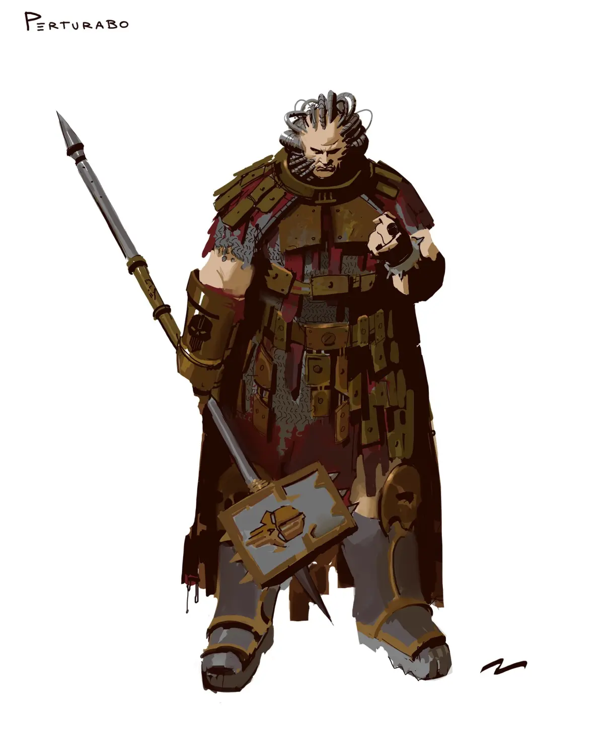 插画师mauro belfiore的战锤作品