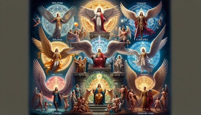 天阶序列 The Celestial Hierarchy 中的天使形象 - 哔哩哔哩