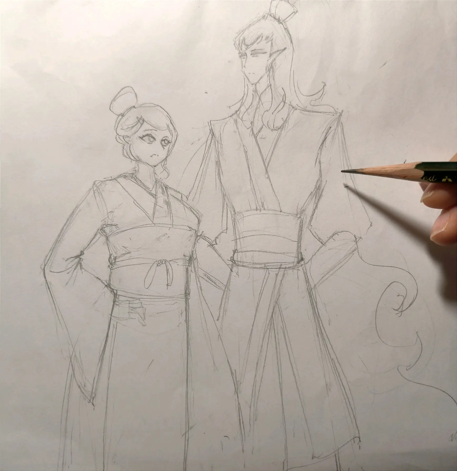 八大恶魔之【波刚和咒蓝的拟人】 - 哔哩哔哩