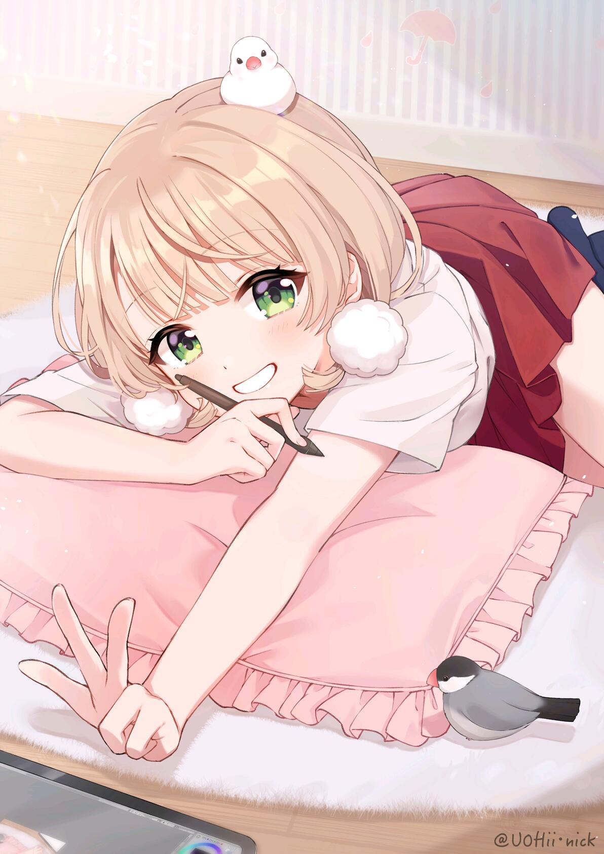 时雨羽衣六月精品二创图推荐(100张) - 哔哩哔哩