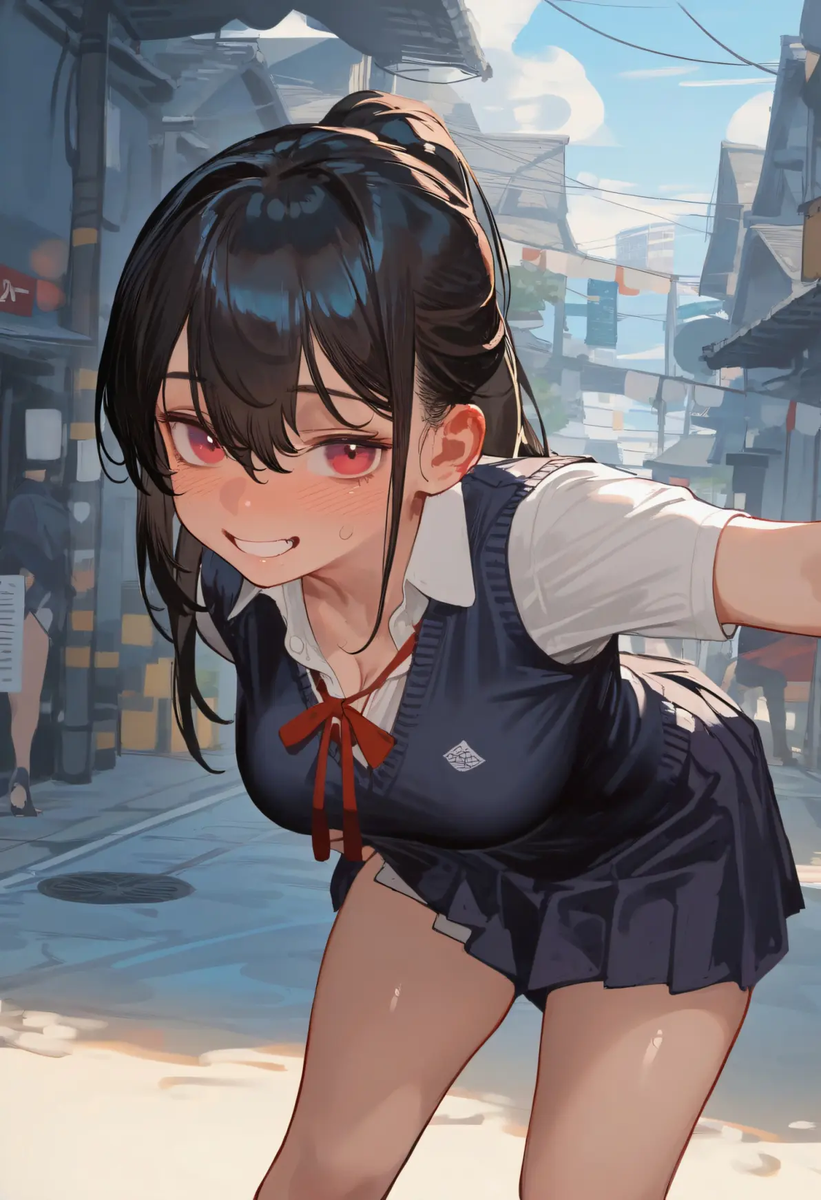 可爱的二次元jk少女们