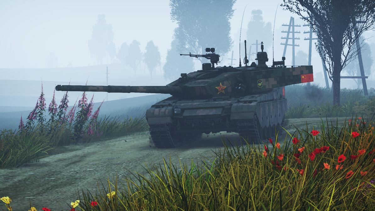 [战争雷霆] ZTZ-99A主战坦克壁纸 - 哔哩哔哩