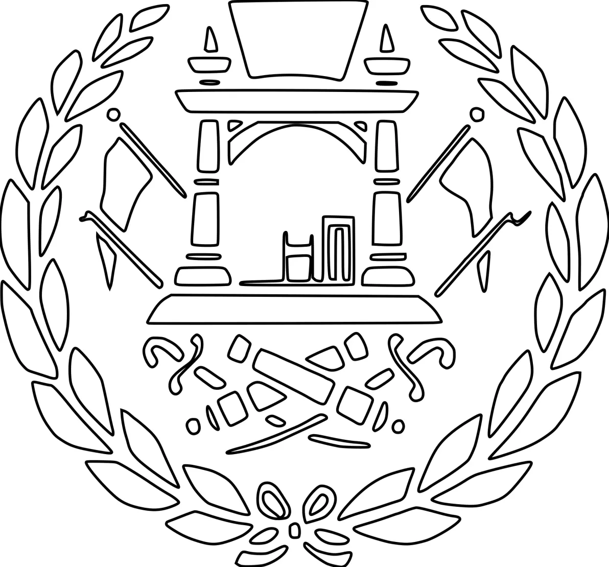 阿富汗国徽与国歌