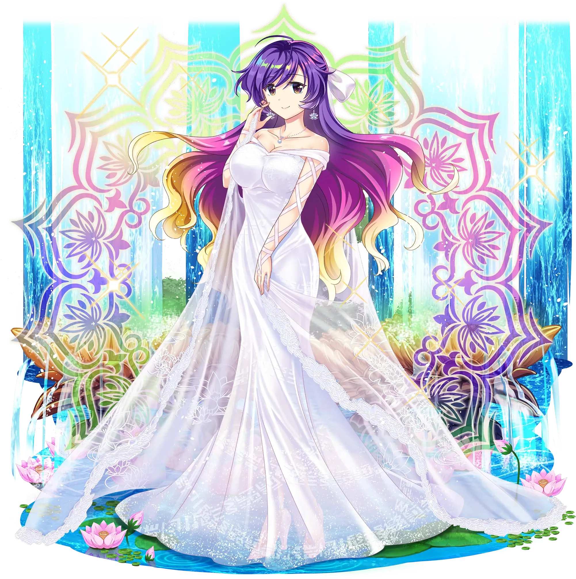 【东方lostword】圣白莲(带来救济的白莲花)立绘 差分
