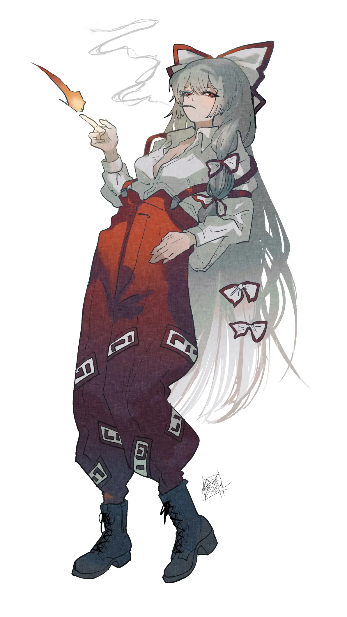 东方project藤原妹红美图推荐