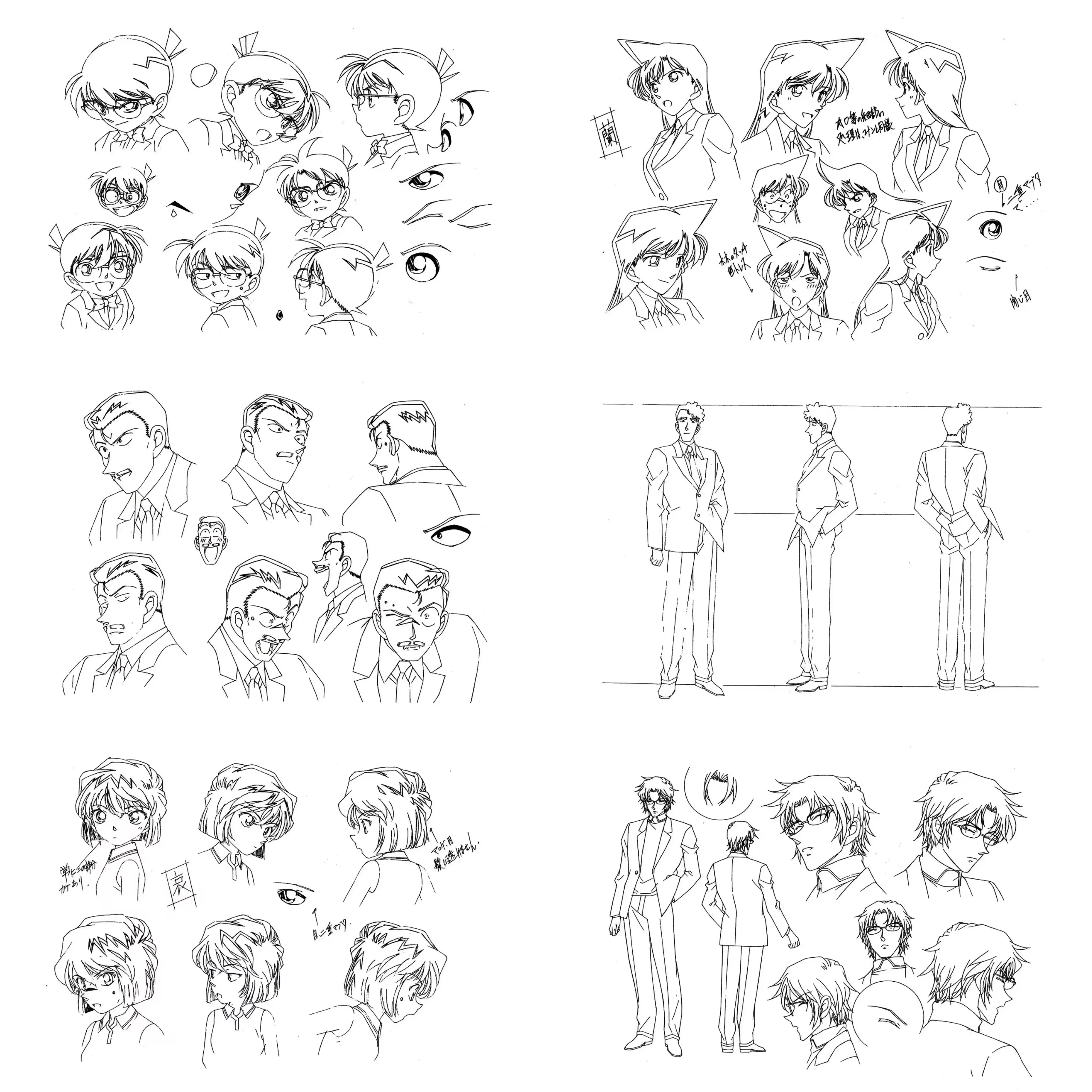 《名侦探柯南》角色设计须藤昌朋访谈(剧场版5周年/20周年)