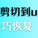 电脑文件剪切到u盘还能恢复吗？5种技巧轻松恢复文件