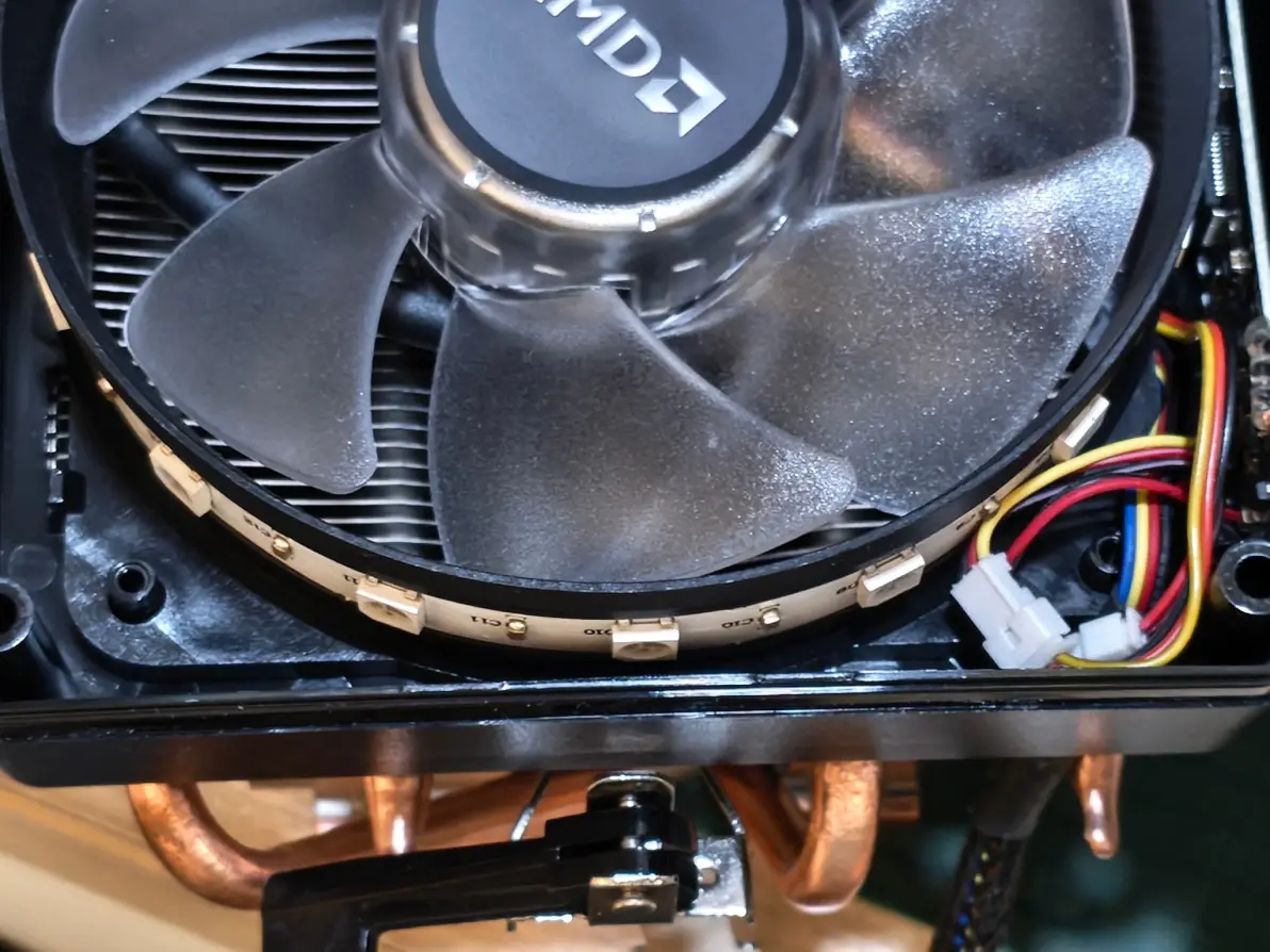 amd幽灵棱镜散热器无损拆卸教程,以及特性测试