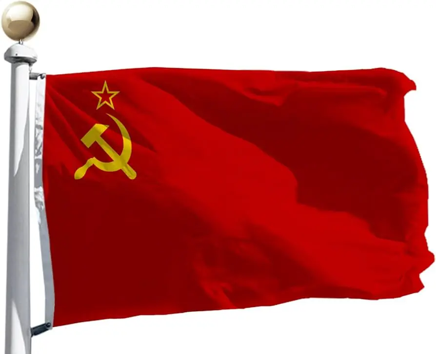 苏维埃社会主义共和国联盟国旗用途:国旗比例1:2启用时间:1923年11月