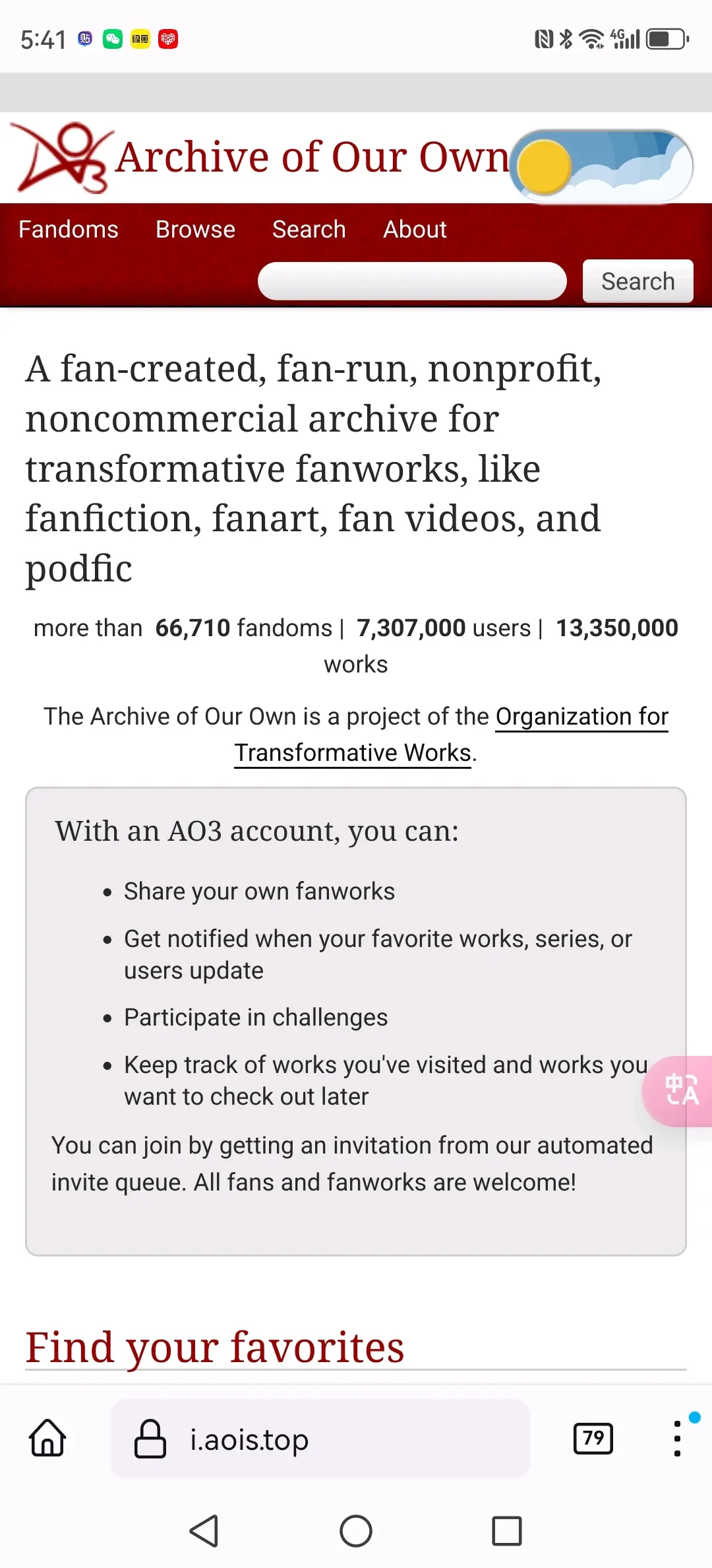 ao3镜像网址，ao3镜像网址微博