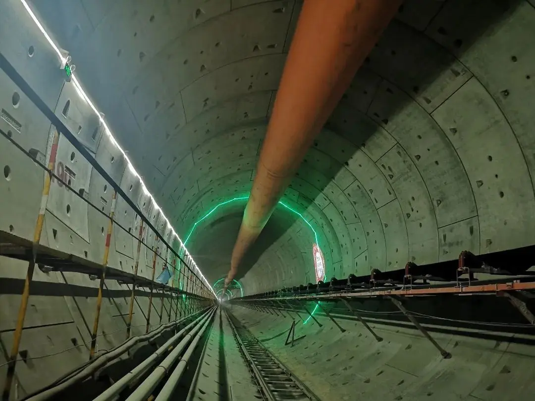 珠三角城际广佛环线大源站～太和站区间下行线顺利贯通