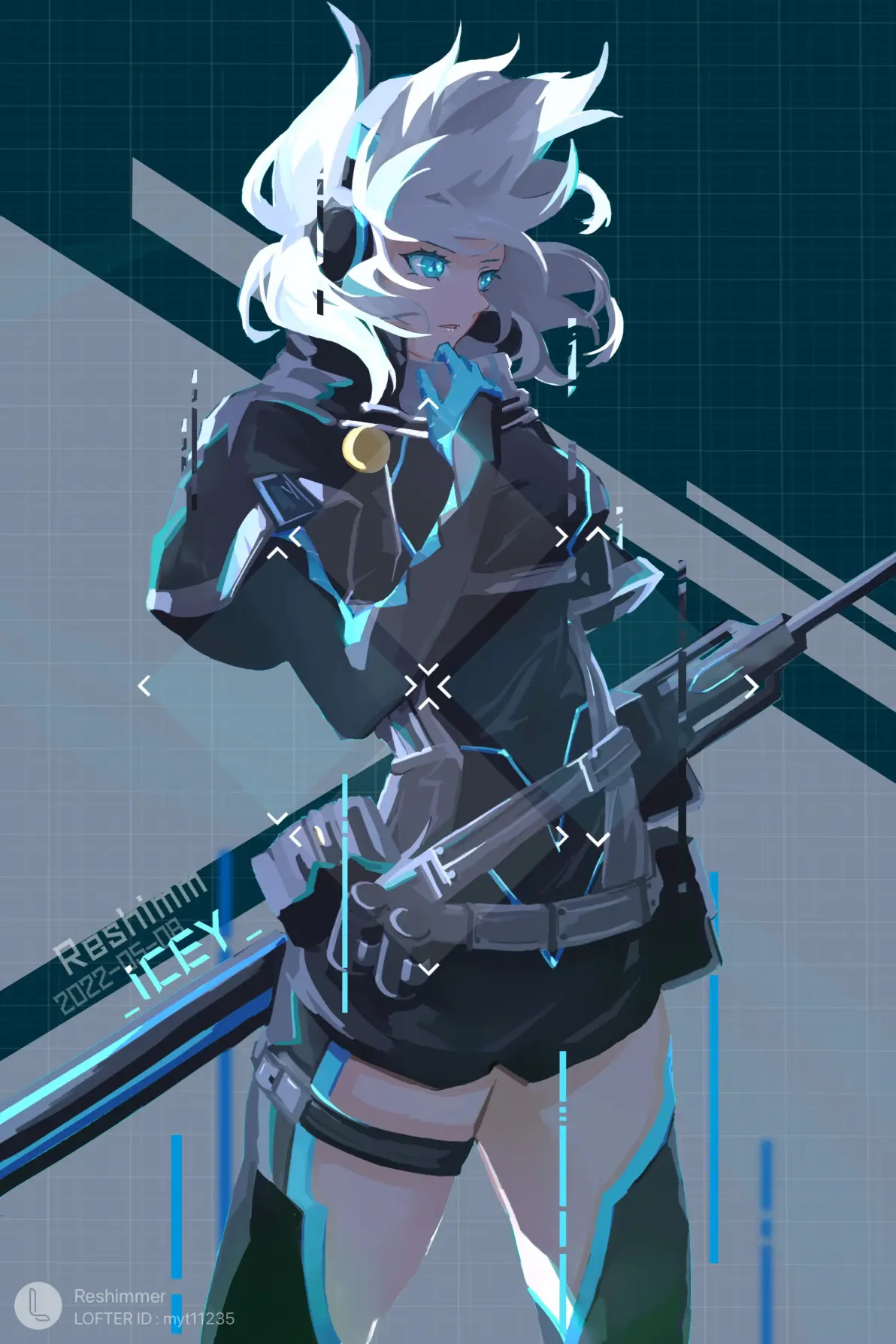 艾希icey 壁纸美图&表情包