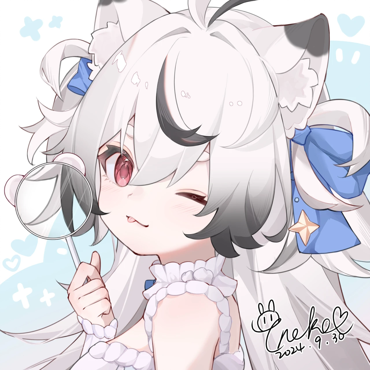 画师推荐:兔月眠子(兔眠子Naneko) - 哔哩哔哩