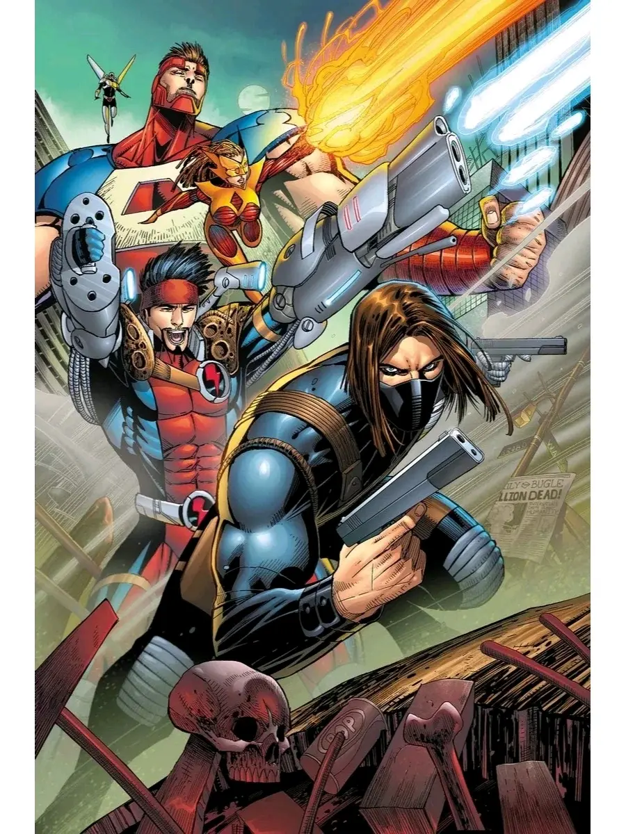 盘点漫威漫画各个时期的雷霆特工队!