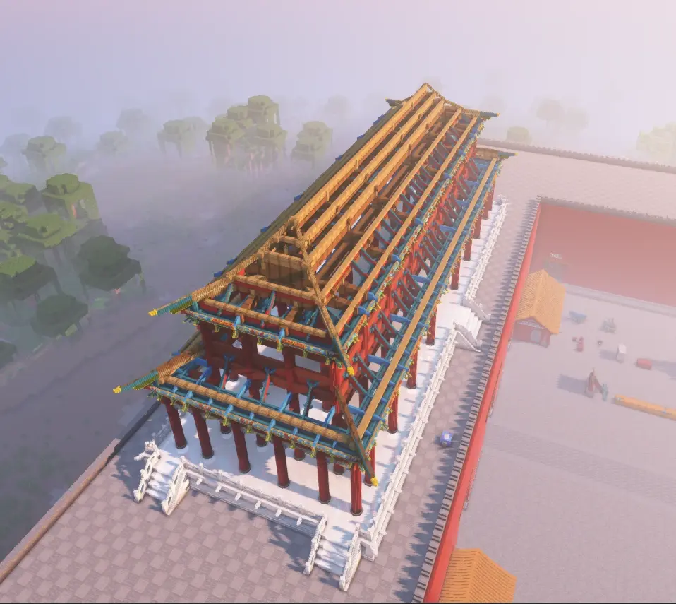 故宫午门 小方块单人建造分享