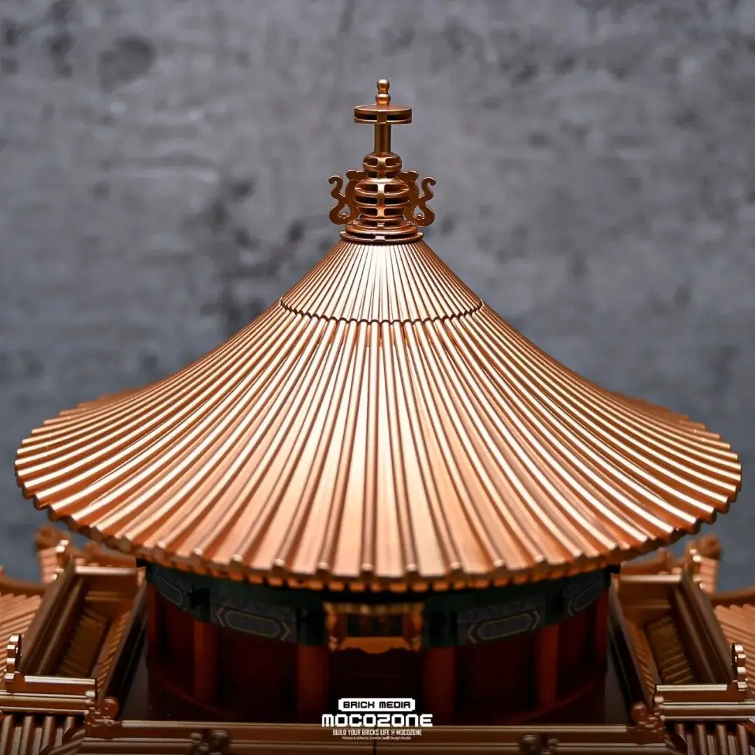 御花园千秋亭!中式榫卯积木太有感觉了!