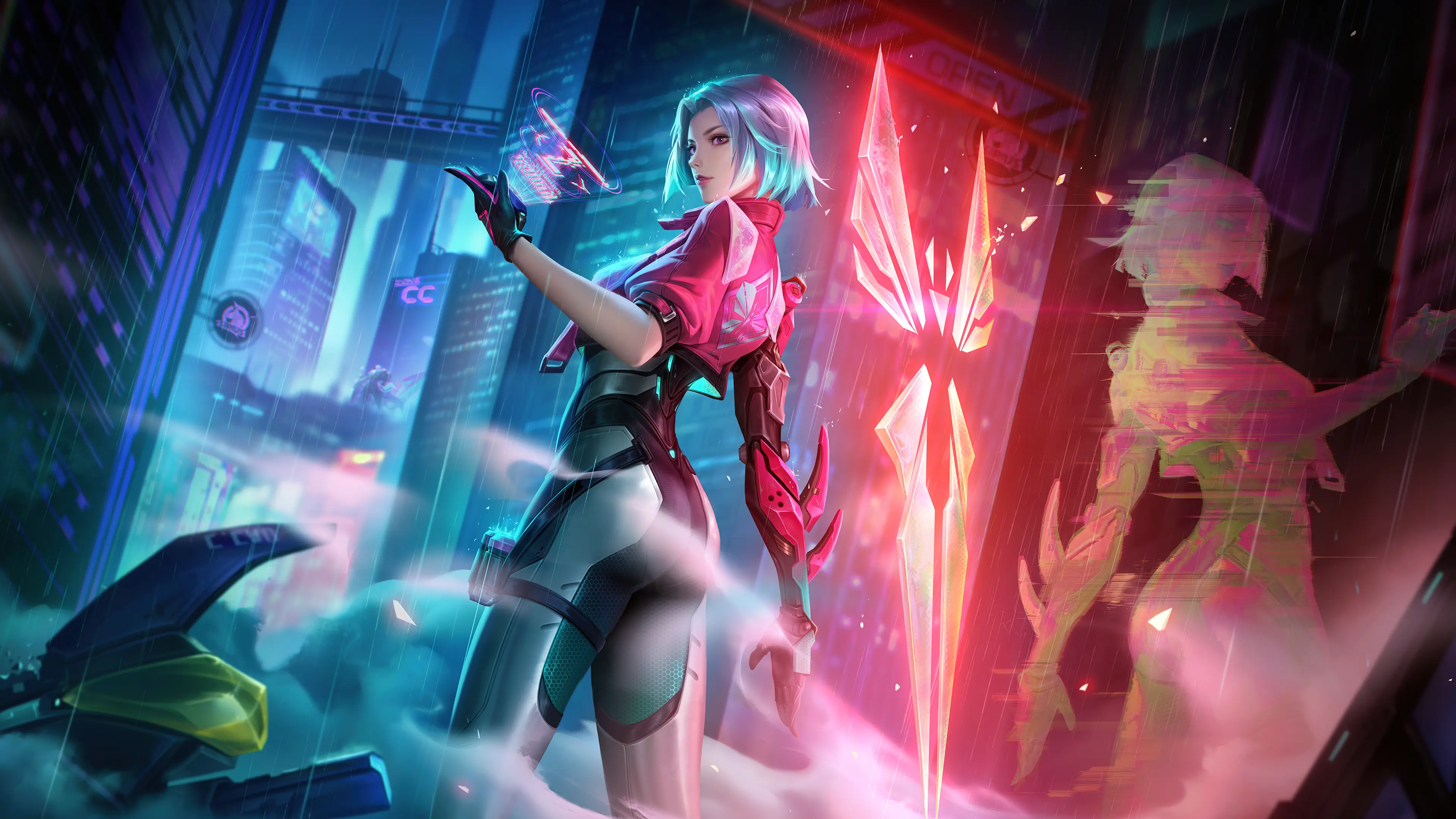 镜91y是王者荣耀上下分中一名刺客打野,23