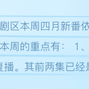 B站番剧/国产动画数据周报 #828 (26春#05)