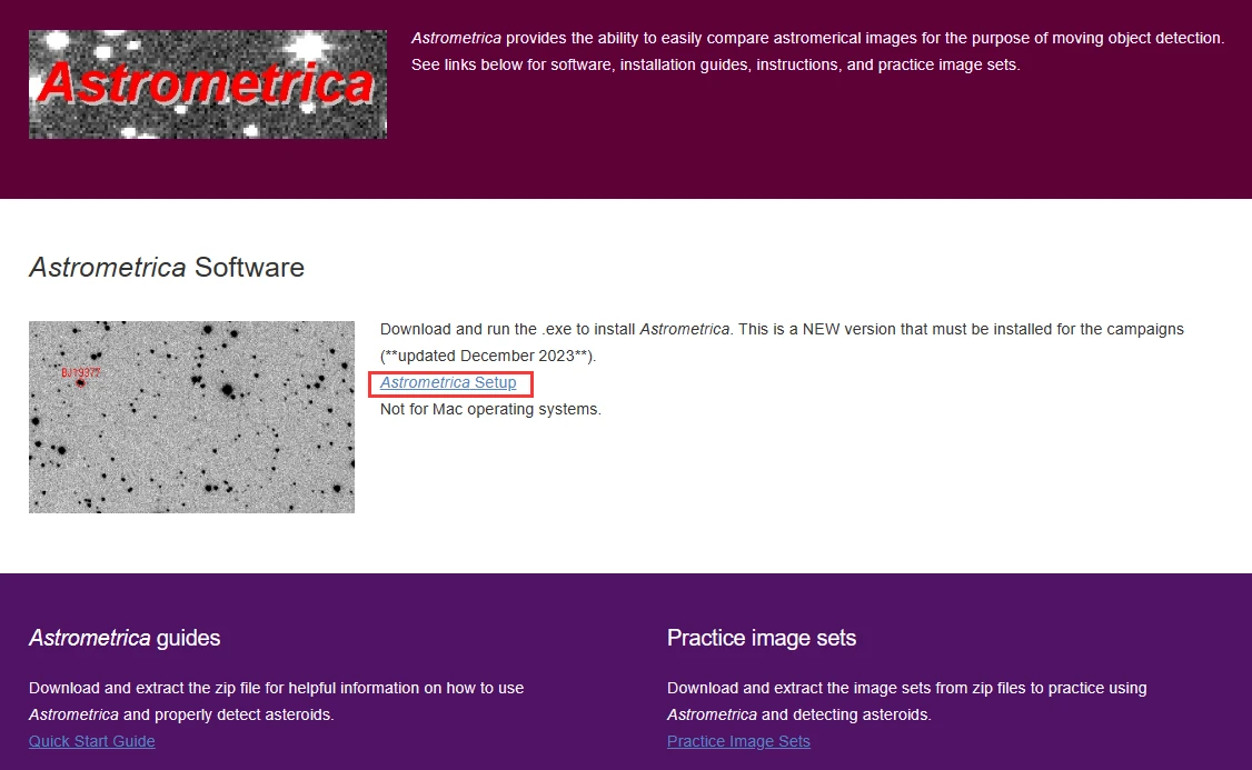 Astrometrica的下载,配置与使用 - 哔哩哔哩