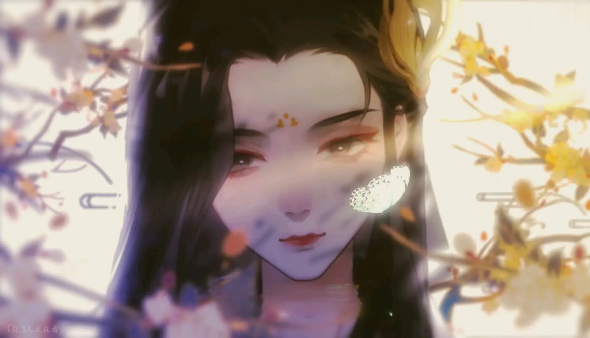 《木兰行》中的花木兰美图