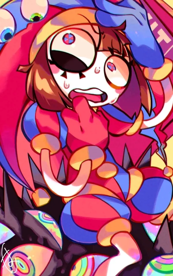 pixiv搬运 神奇数字马戏团帕姆尼同人图