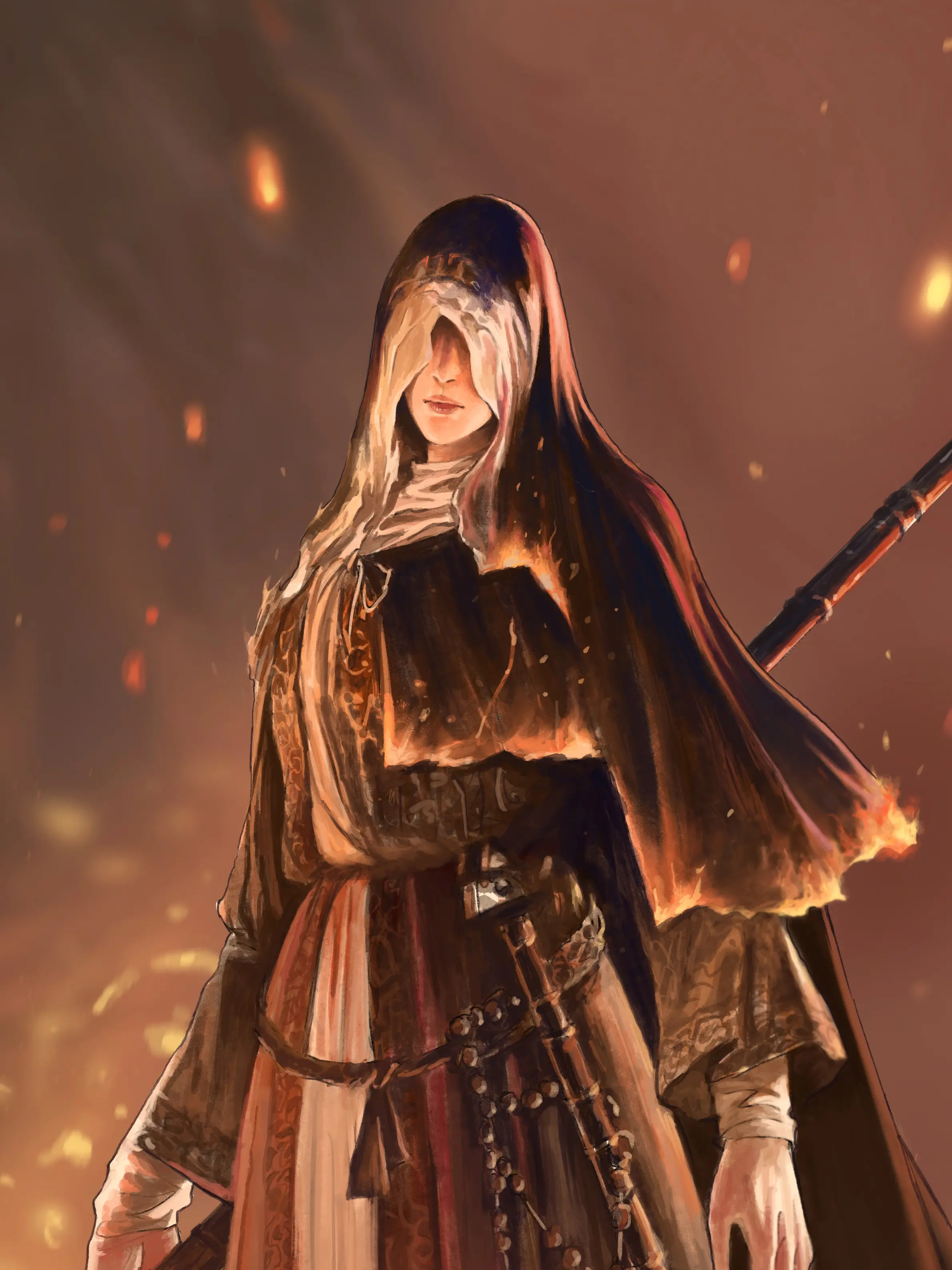 芙莉德修女-同人原图