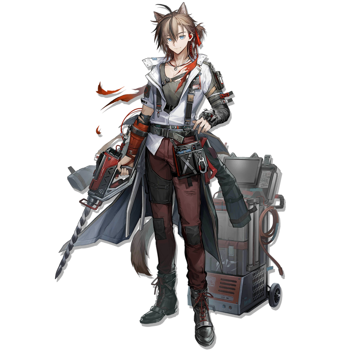 【明日方舟】角色立绘-男干员篇(P2) - 哔哩哔哩