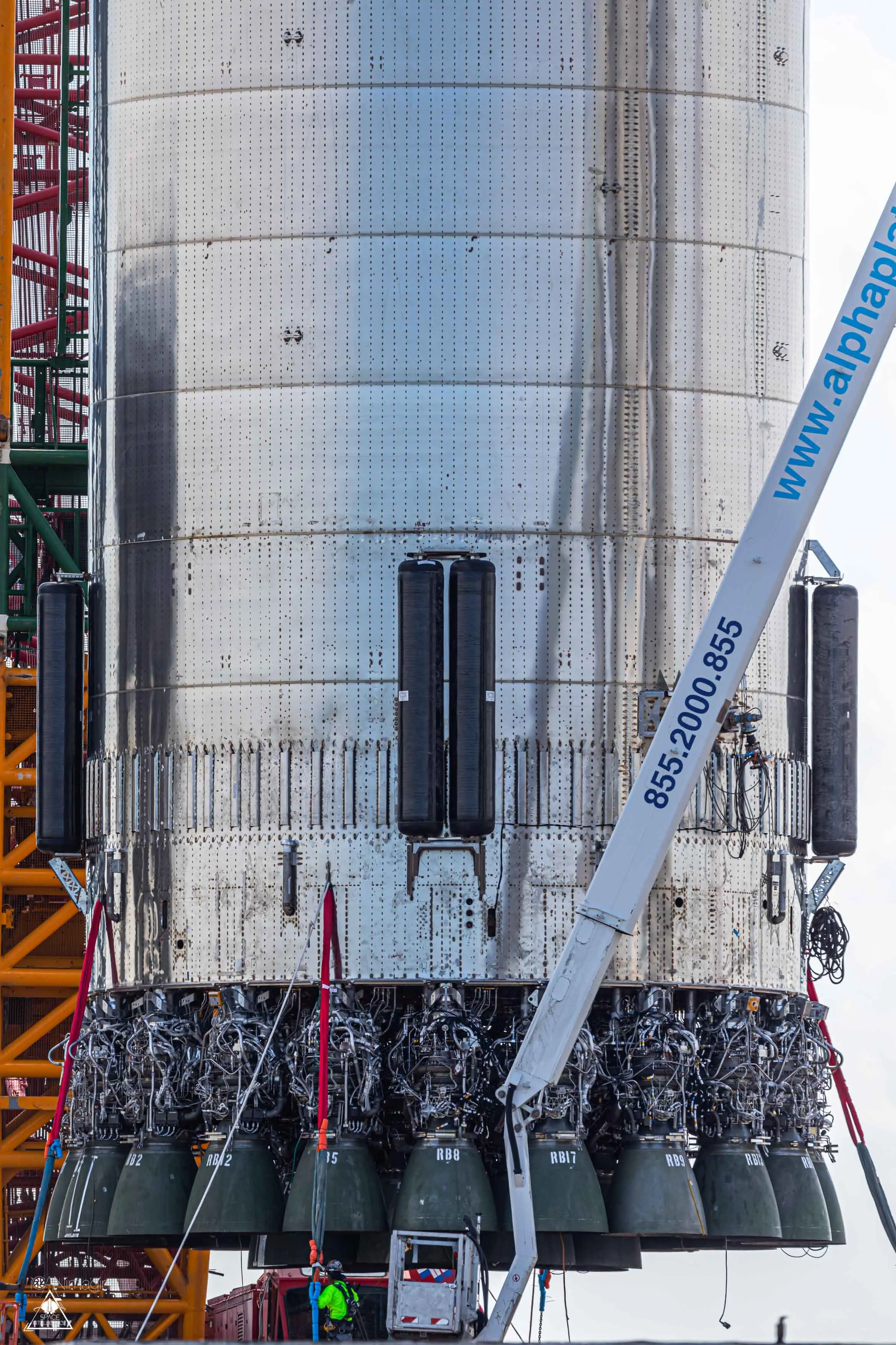 星舰超重助推b4