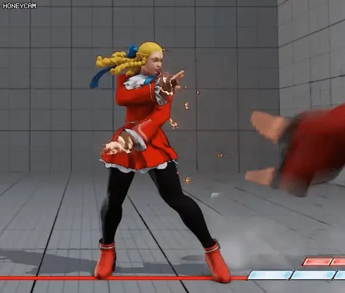 多图街霸5与八极拳卡琳和晶的八极对决