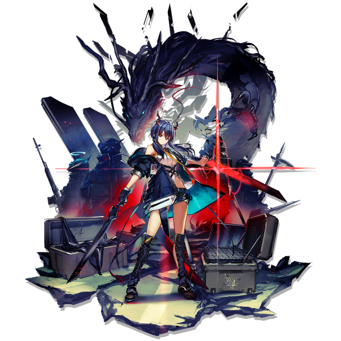 【明日方舟】角色立绘-女干员篇(P2) - 哔哩哔哩