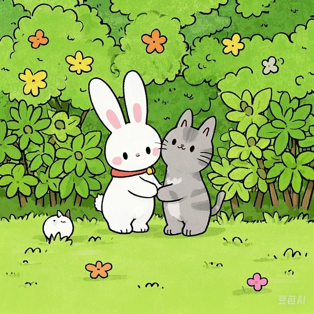 荒原故事集:跌落在谷底的猫咪与兔子