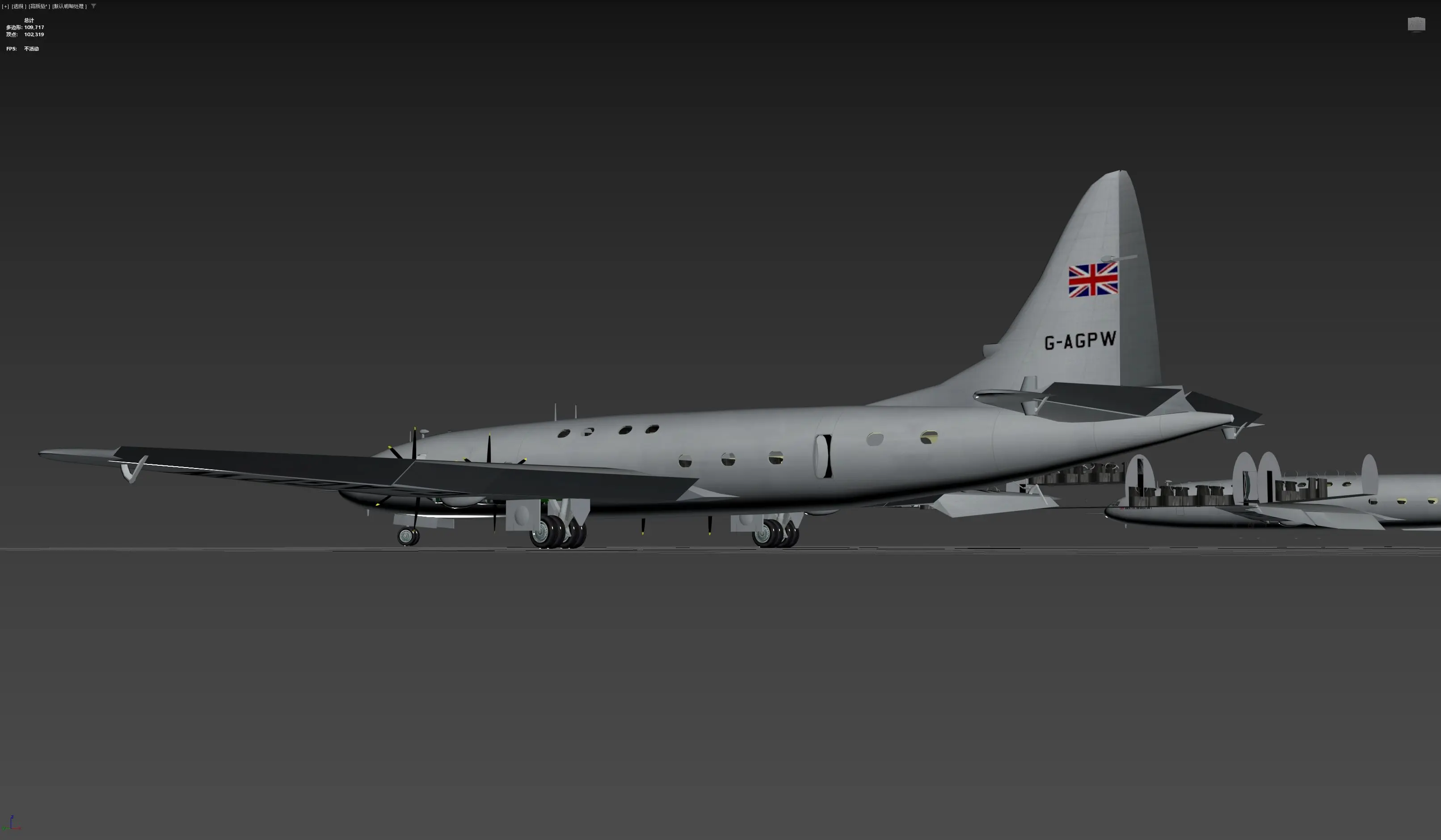 英国 布里斯托尔167 布拉巴宗 bristol 167 brabazon 巨型