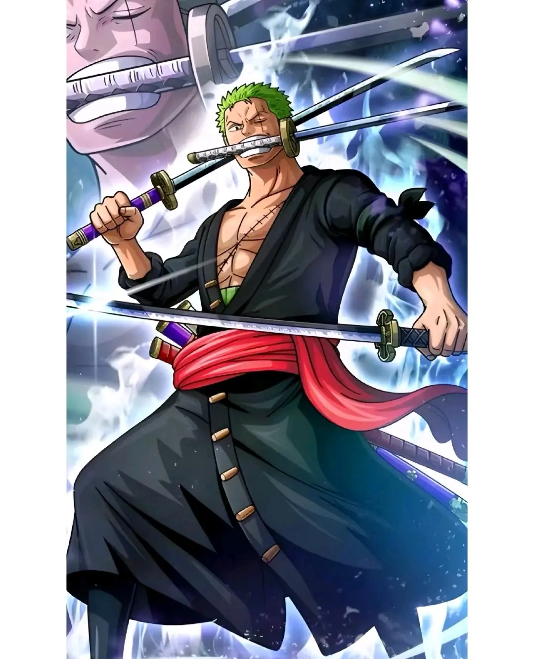 海贼王索隆三刀流