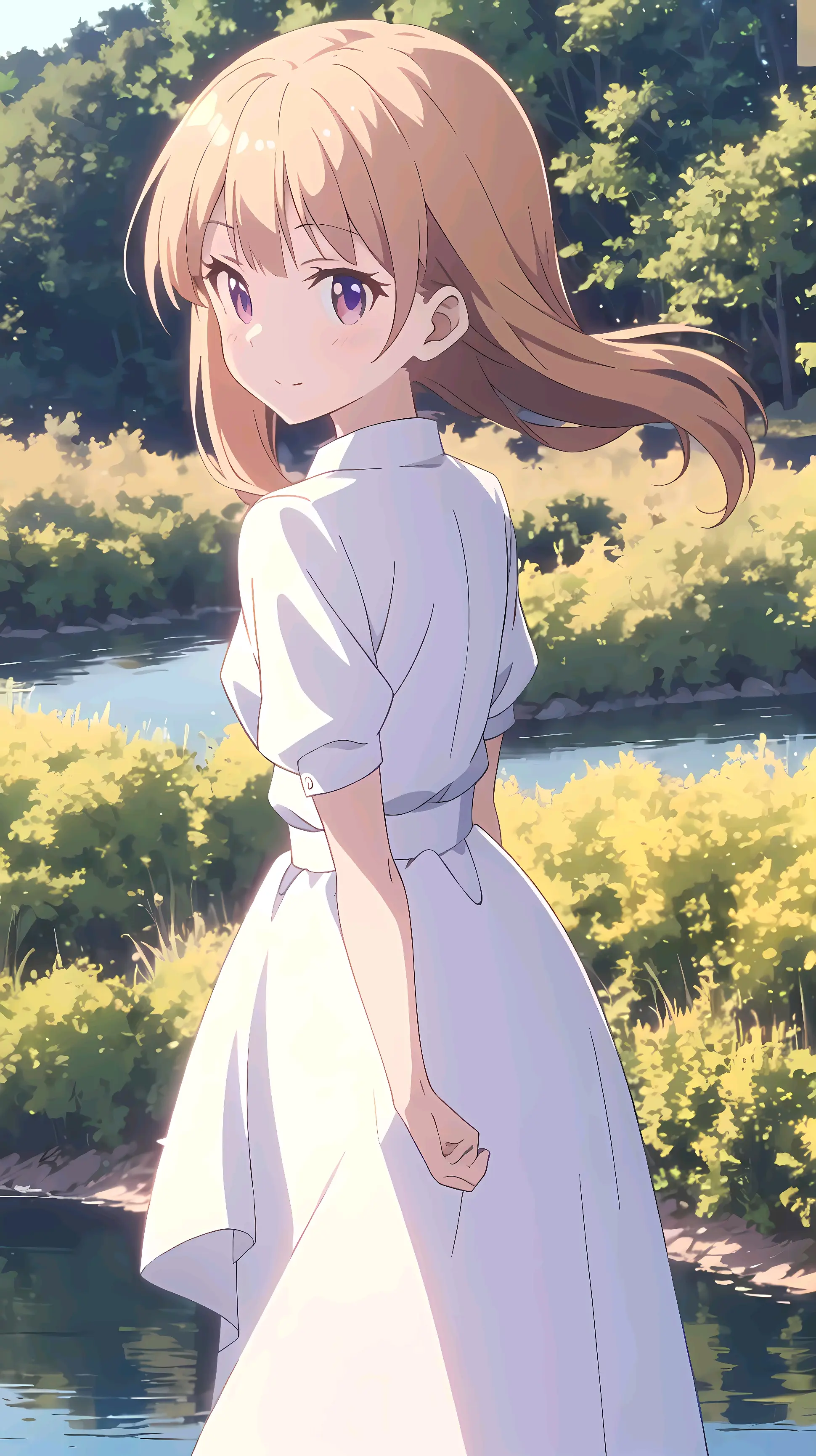 唯美二次元少女壁纸分享