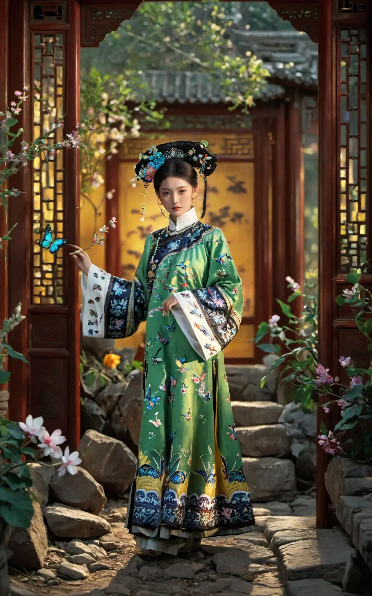 【清宫摄影】绪儿 清宫服装